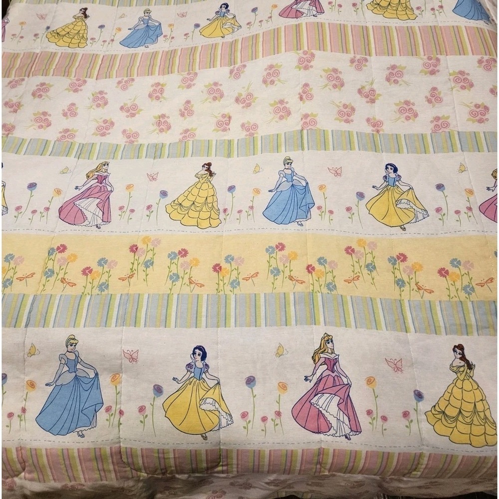 Disney Home Vintage Westpoint Stevens 63x86 Twin Princess Comforter Cinderella